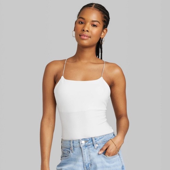 Women’s Spaghetti Strap Bodysuit - Picture 1 of 6